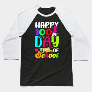 100th Day of School  100 Days of School Teacher Baseball T-Shirt